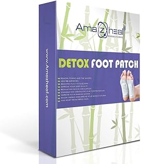 AMAZHEAL Premium Foot patches, Cleansing Toxin Remover Foot Pad, Stress Relief Sleep Patch, For Men & Women, 20 Count (Pack of 1)